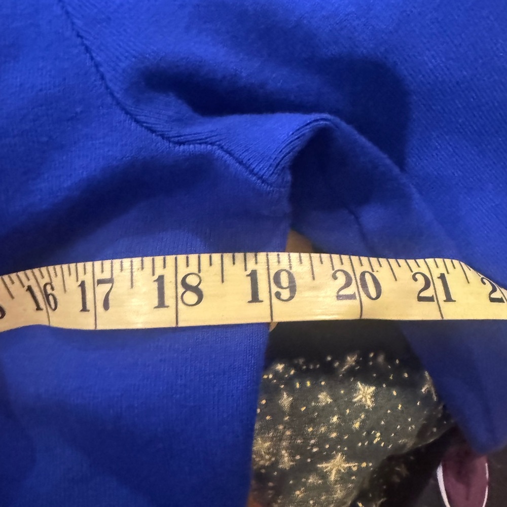 INC International Concepts NWT Cobalt Blue Knit Top size Large - Picture 4 of 7